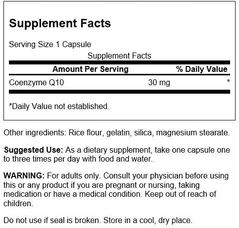 Swanson CoQ10-120Serv.-120Capsules