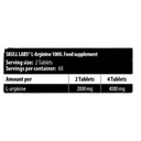 Skull Labs L-Arginine 1000 60Serv 120Tablets