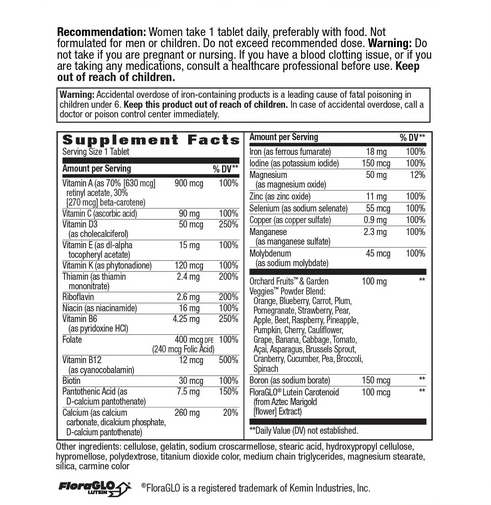 Nature’s Way Alive! Women’s Complete Multivitamin 50 Serv.-50 Tablets