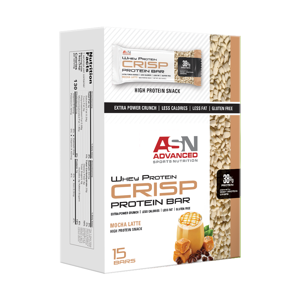 ASN Advanced Crisp Protein Bar-42G-Mocha Latte