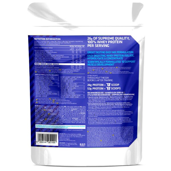 USN Blue Lab Whey 100% Protein Blend-14Serv.-476G-Vanilla