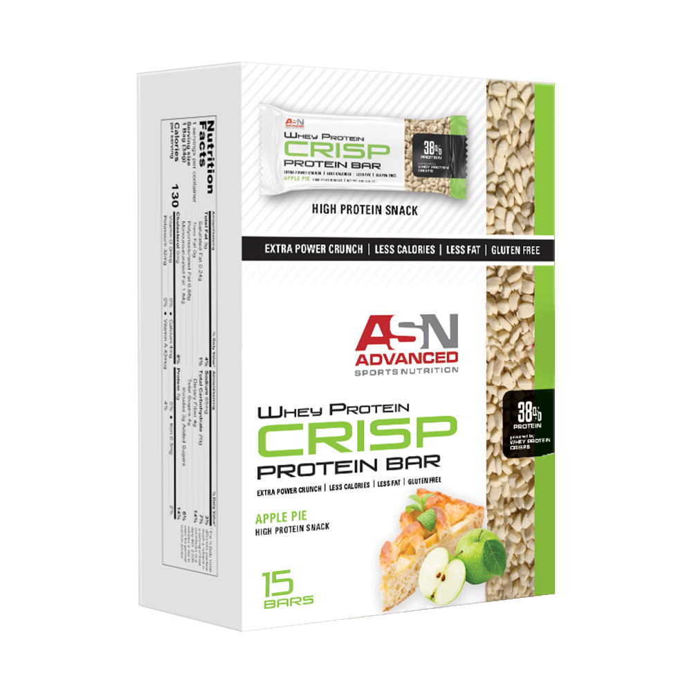 ASN Advanced Crisp Protrin Bar-42G-Apple Pie