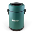Max Muscle Stainless Steel-Lunch Box Vacuum insulated-2L- Green
