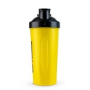 Universal Shaker - Yellow Shaker With Black Lid  With Red &amp; Black Print