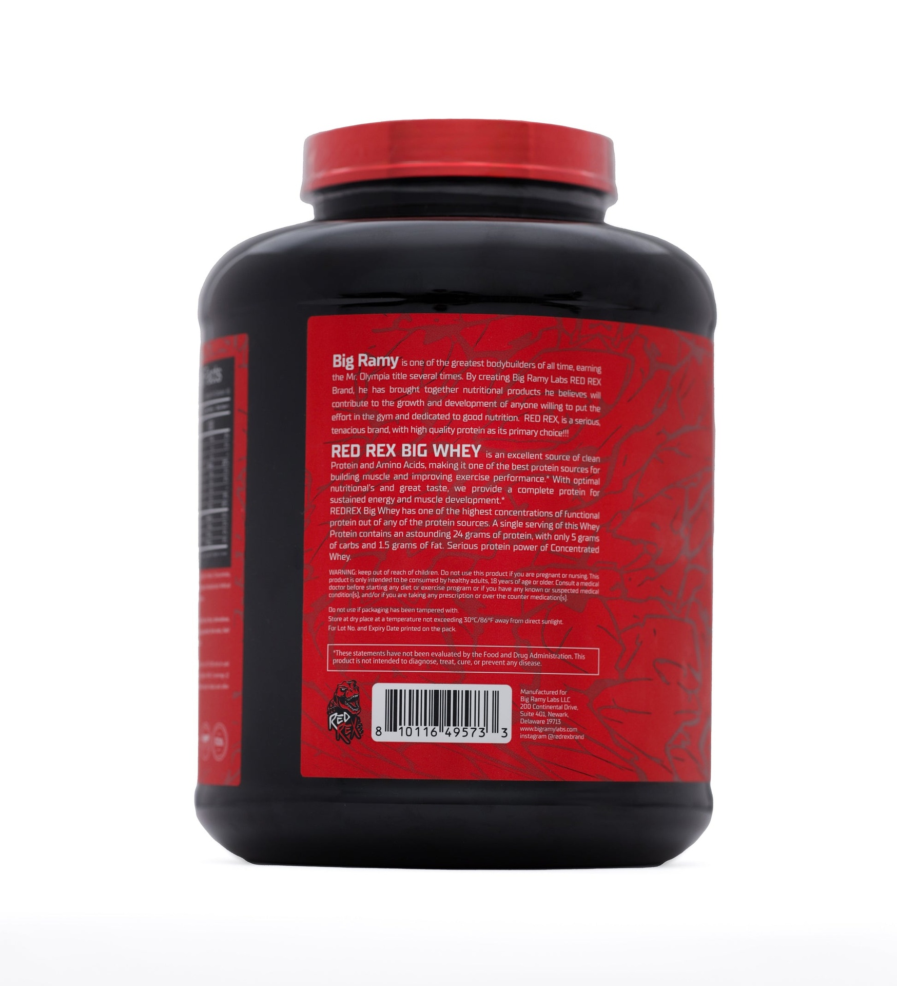 Big Ramy Labs Building Bigger Bodies Big Whey-60Serv-2040G-Vanilla