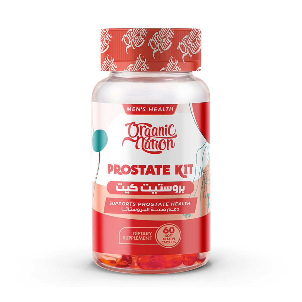 Organic Nation Prostate Kit-60Serv.-60Soft Gels