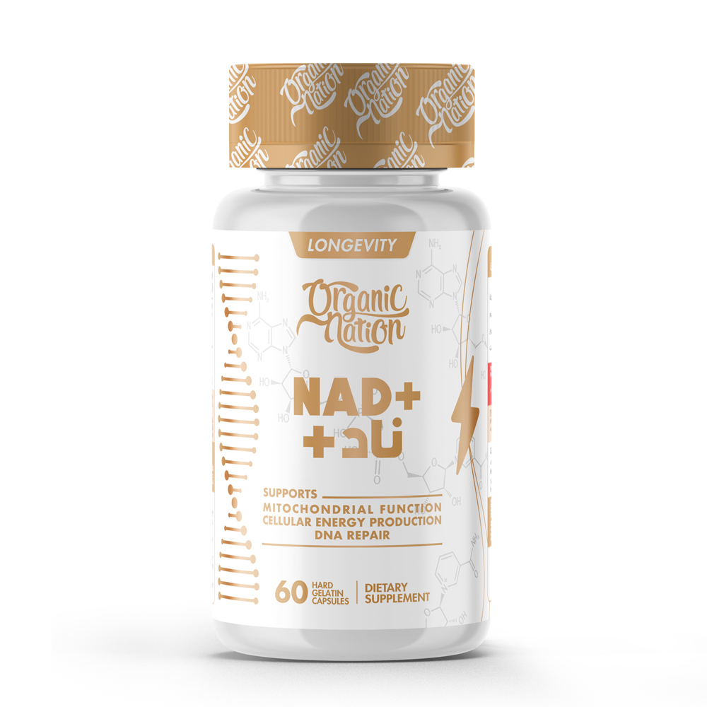 Organic Nation NAD+ 60Serv.-60Capsules