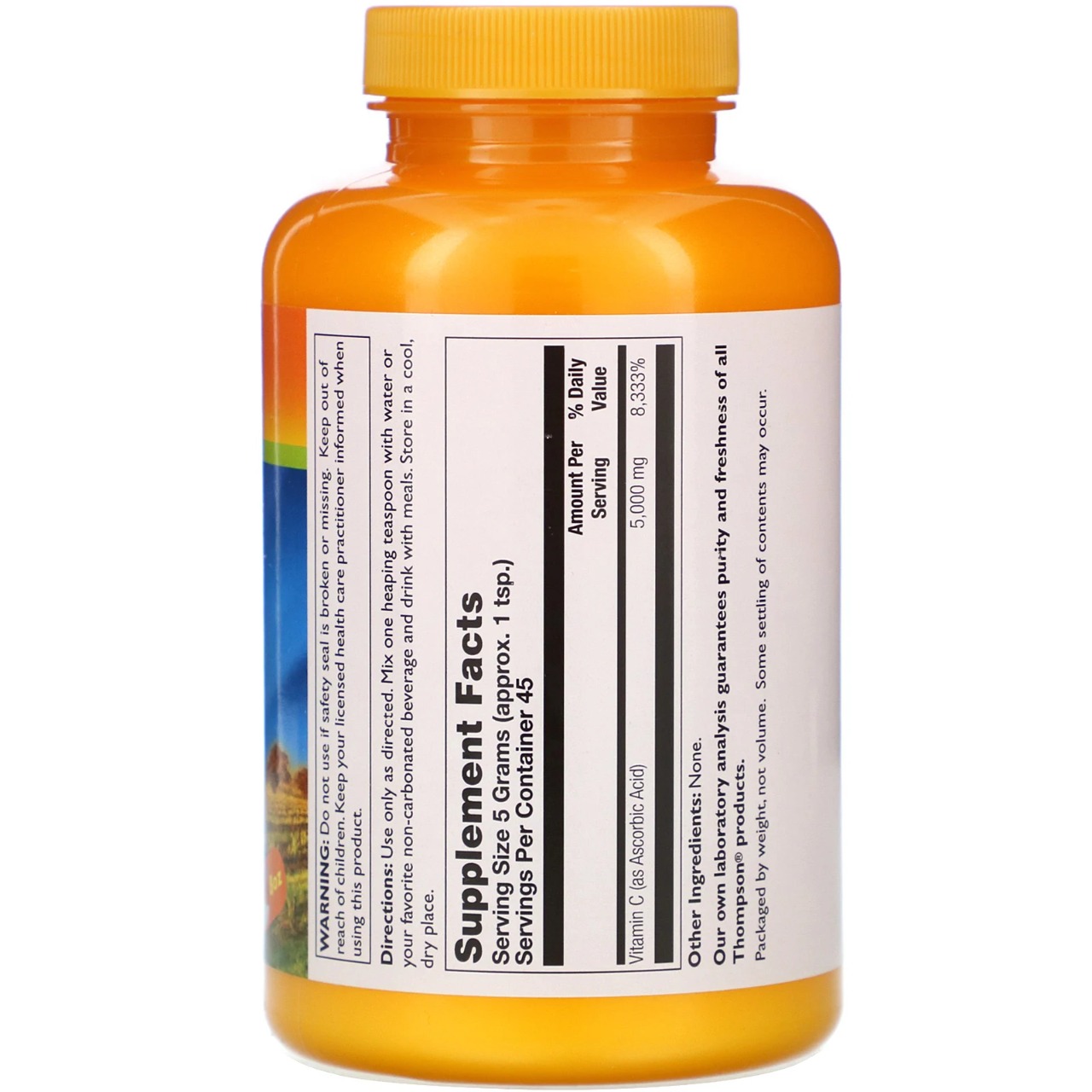 Thompson Vitamin-C Powder-45Serv.-225G