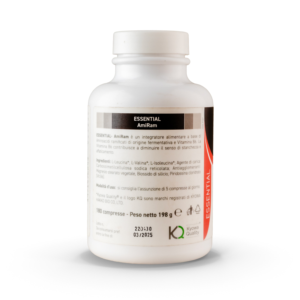 Ami Ram Essential Aminoacid -36Serv.-180Tablets