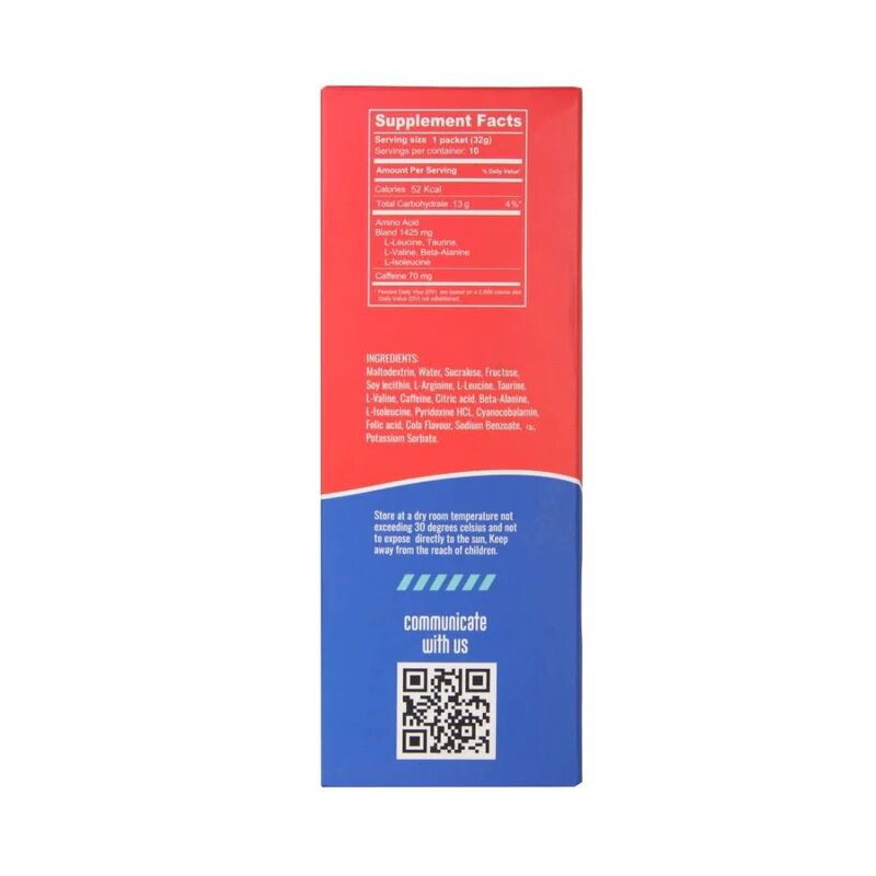 Building Blox Lyte Speed Energy gel ultra endurance -10Serv-70MG-Cola