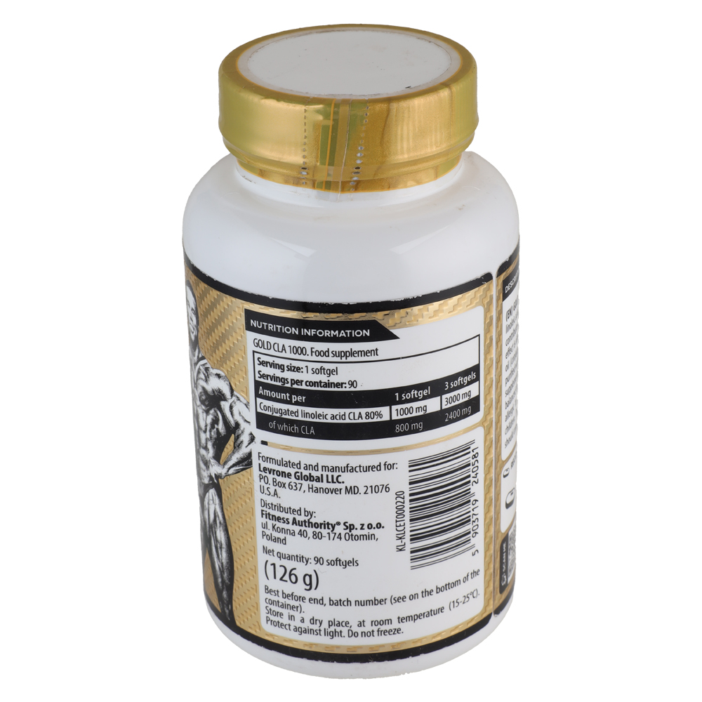 kevin levrone GOLD CLA 1000-90Caps