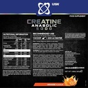 USN  Creatine Anabolic 5000- 30Serv- 900G - Orange