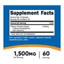 Nutricost Tribulus Terrestris Extract 45% Saoponins-60Serv-120Capsules