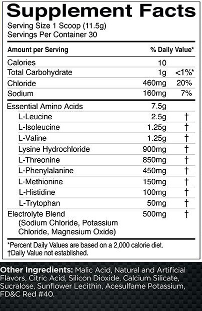 Rule One Essential Amino 9-30Serv.-345G-Peach Mango