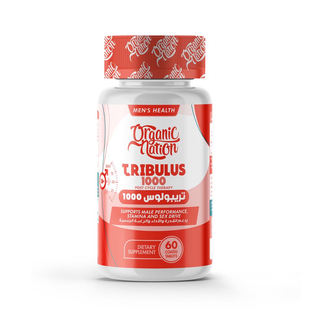 Organic Nation Tribulus 1000mg-60Serv-60Coated Tablet