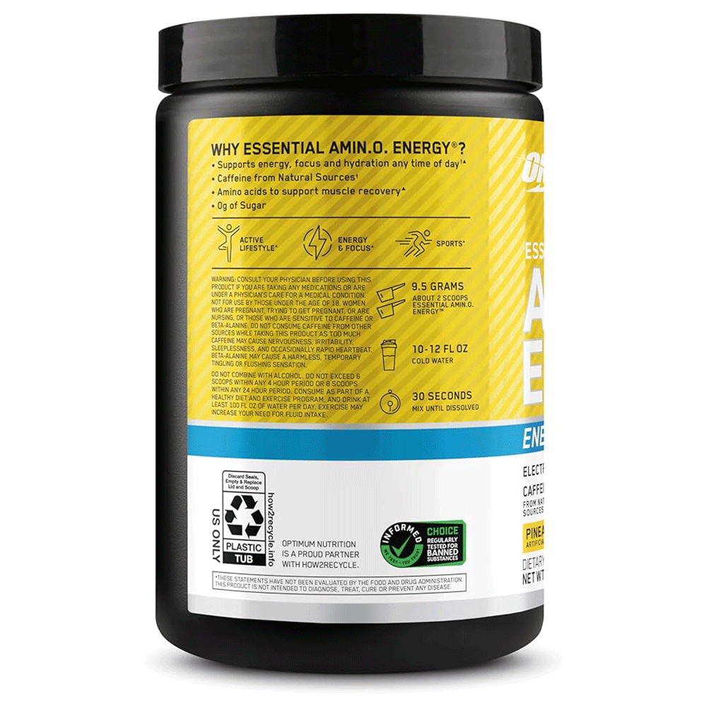Optimum Nutrition amino energy-30Serv.-270G-Pineapple Twist
