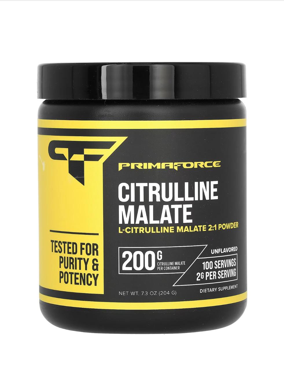 Prima Force Citrulline Malate-100Serv.-200G