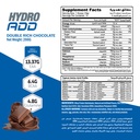 Muscle Add Hydro Add 100%Hydrolyzed Whey Protein Fastest Absorption-14Serv.-266G.-Double Rich Chocolate