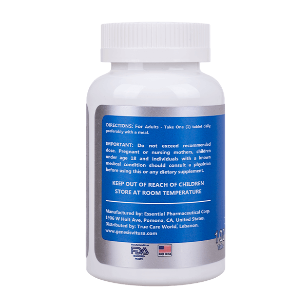 Genesisvit Pharma Vitamin D3 10000IU-100Serv.-100Tabs.