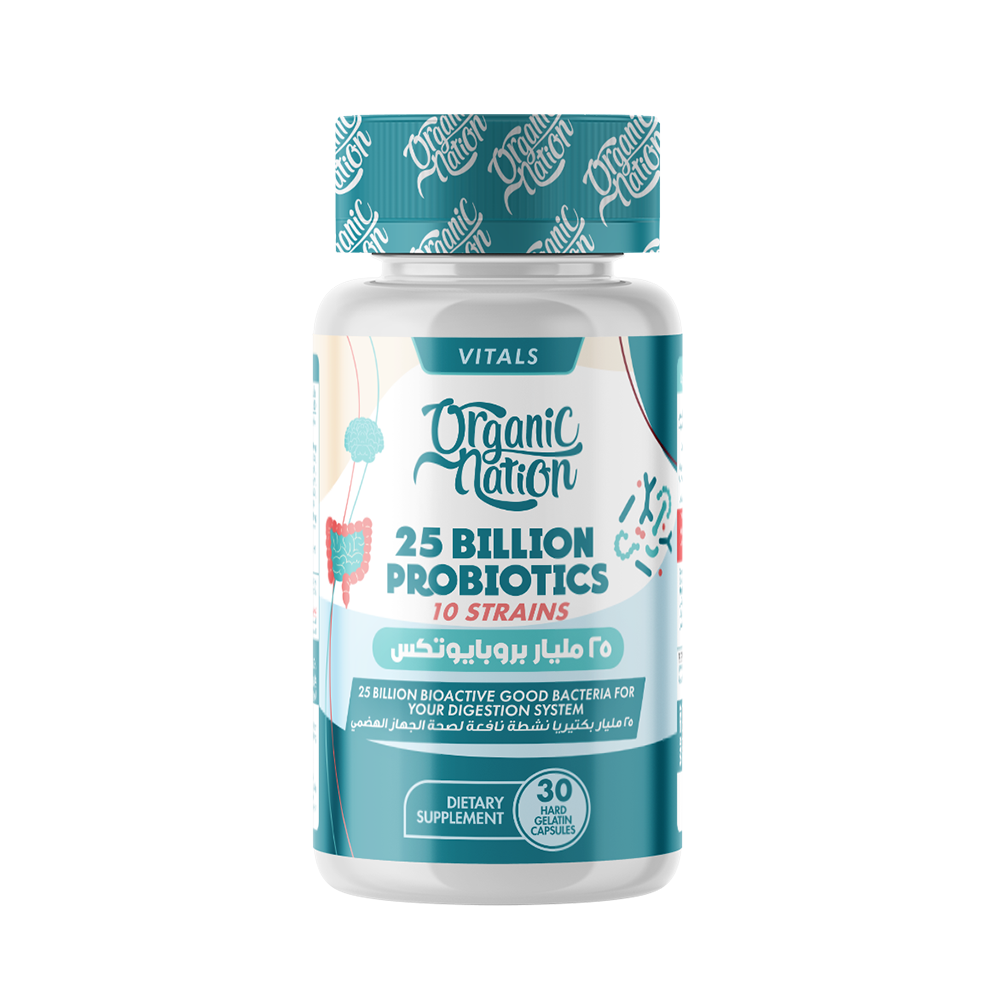 Organic Nation 10 Billion Probiotics-30Serv.-30 Capsules