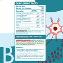 Organic Nation B-Complex Advanced Formula-120Serv.-120Tablets