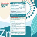 Organic Nation Liposomal Zinc Gluconate-100Serv.-100Tablets