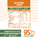 Organic Nation Guilt Free 95% Real Fruit Mango Jam-190Gm