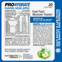 Muscle Add ProHydrate Electrolytes Mix-20Serv.-370G.-Sour Apple