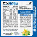 Muscle Add ProHydrate Electrolytes Mix-20Serv.-370G.-Electric Lemon