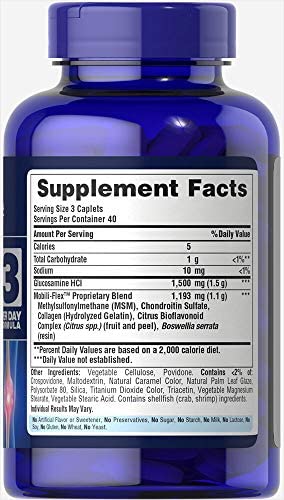 Puritan's Pride Glucosamine Chondroitin Msm