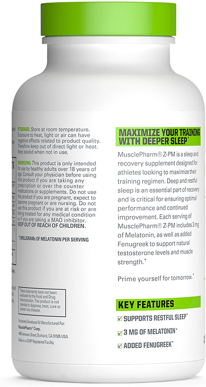 Muscle Pharm Z-PM-60Serv.-60Caps.