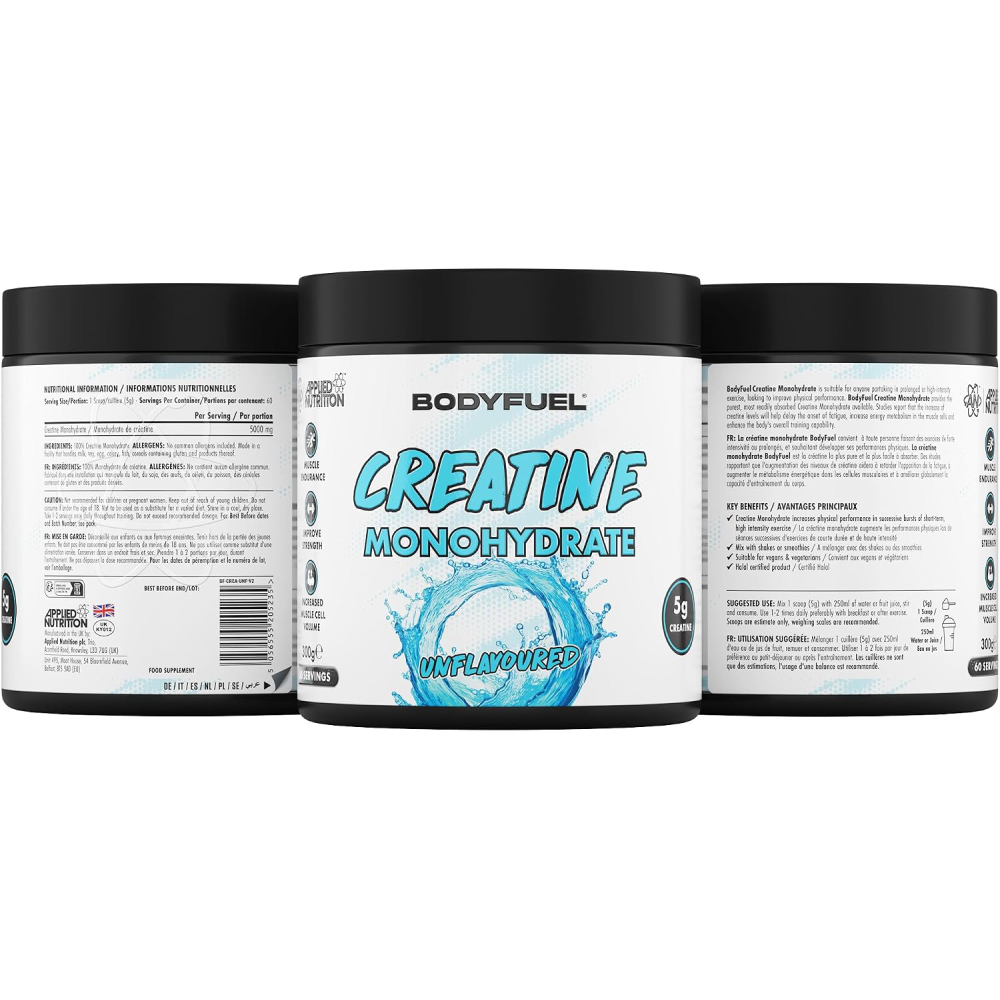 Applied Nutrition Creatine Monohydrate.-60Serv.-300G.-Unflavored