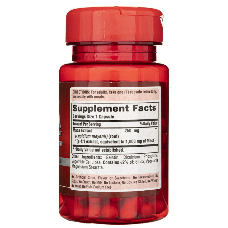 Puritan's Pride Maca 1000mg-60Serv.-60Rapid Release Caps.