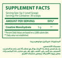 Organic Nation Micronized Creatine Monohydrate-30Serv.-150G.