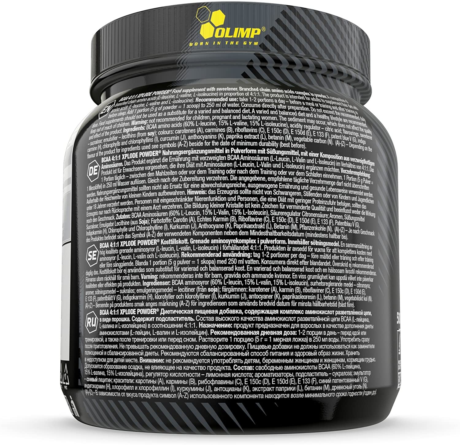 Olimp Sport Nutrition BCAA 4:1:1 Xplode Powder-100Serv.-500G-Fruit Punch