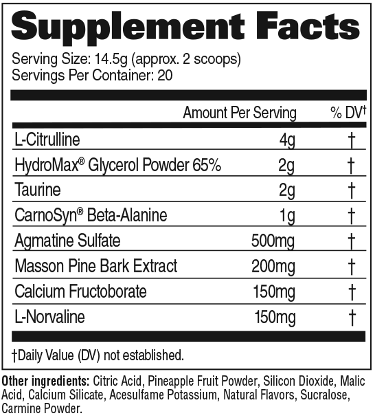 Gat Sport Nitraflex Pump-20Serv.-284G-Fruit Punch