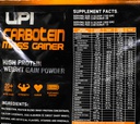 Upi Carbotein Mass Gainer-26Serv.-3.9KG-Vanilla