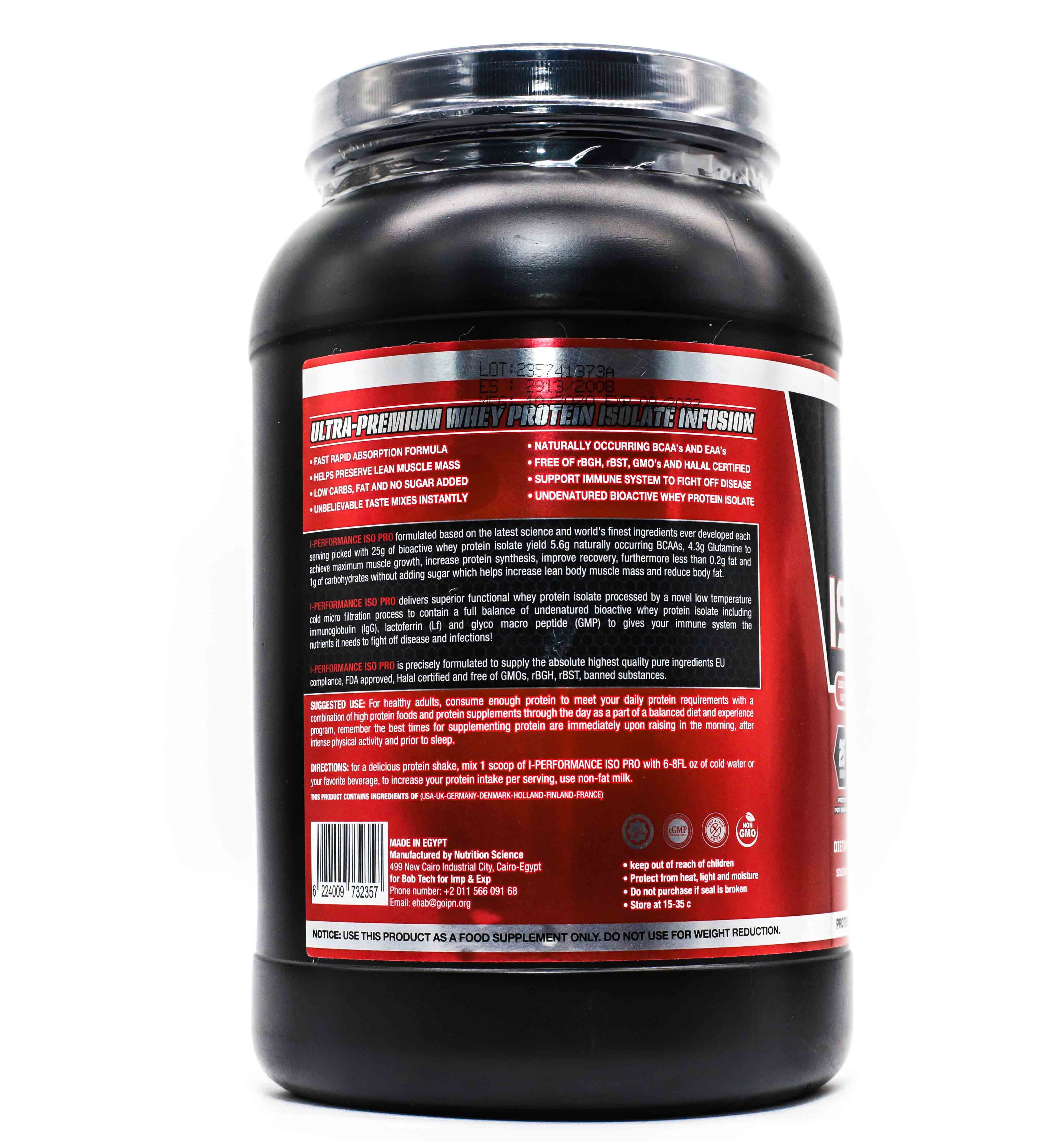 I-Performance Iso Pro-30Serv.-908G-Vanilla