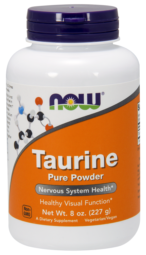 [733739002600] Now Foods Taurine Pure Powder-227Serv.-227G