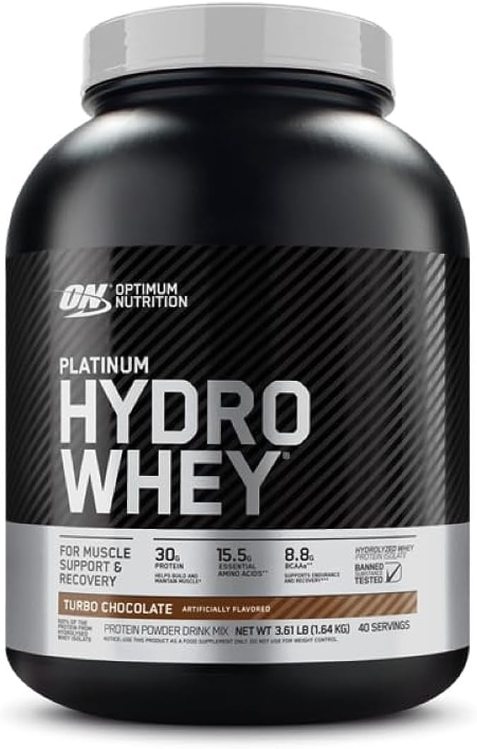 [748927026382] Optimum Nutrition Platinum Hydro Whey-40Serv.-1.59KG-Turbo Chocolate