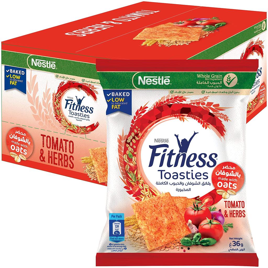 [6221007029519] Nestle Fitness Toasties-36G-Tomato&amp;Herbs