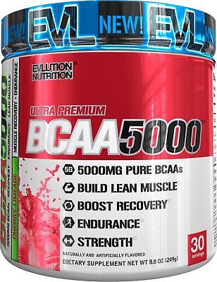 [710051864352] Evlution Nutrition Evl Bcaa 5000-30Serv.-249G-Cherry limeade