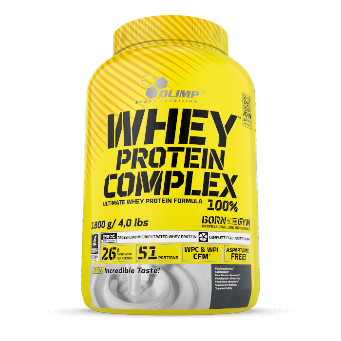 [5901330052484] Olimp Sport Nutrition Whey Protein Complex-51Serv.-1800G-Vanilla