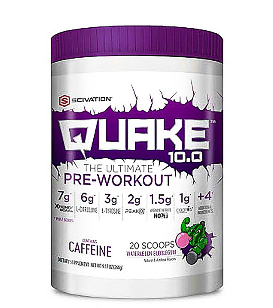 [X001LB44NR] Scivation Quake 10.0 The ultimate Pre-workout