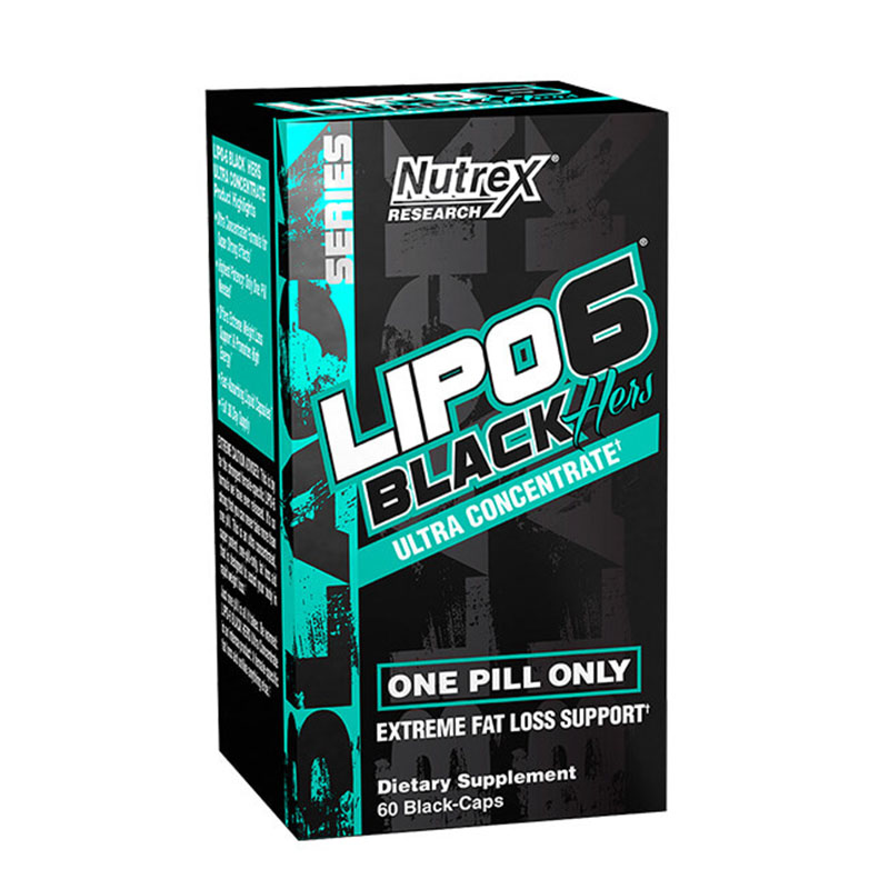[683318544659] Nutrex Research Lipo 6 Max Black Hers Ultra Concentrate