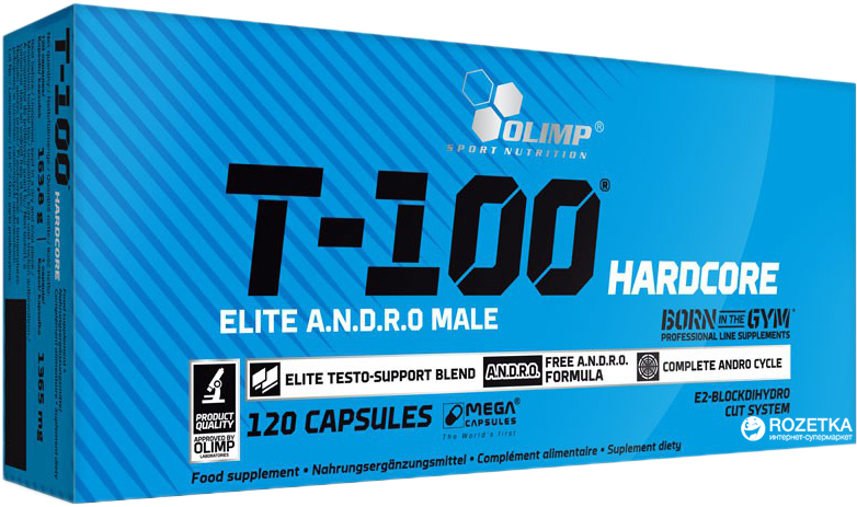 [5901330038976] Olimp Sport nutrition T-100® Hardcore-40Serv.-120Caps.