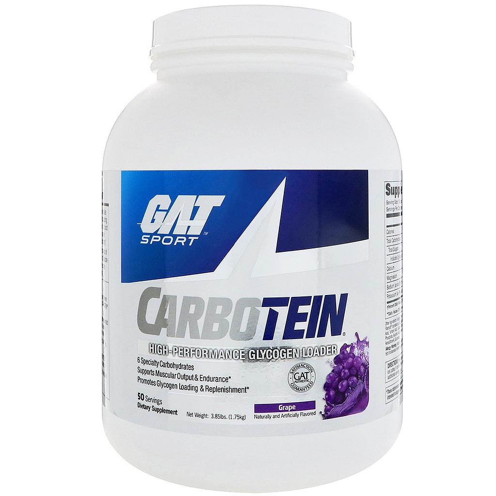 [859613671110] GAT Sport CarboTein High Performance Glycogen Loader-50Serv.-1.75KG-Grape