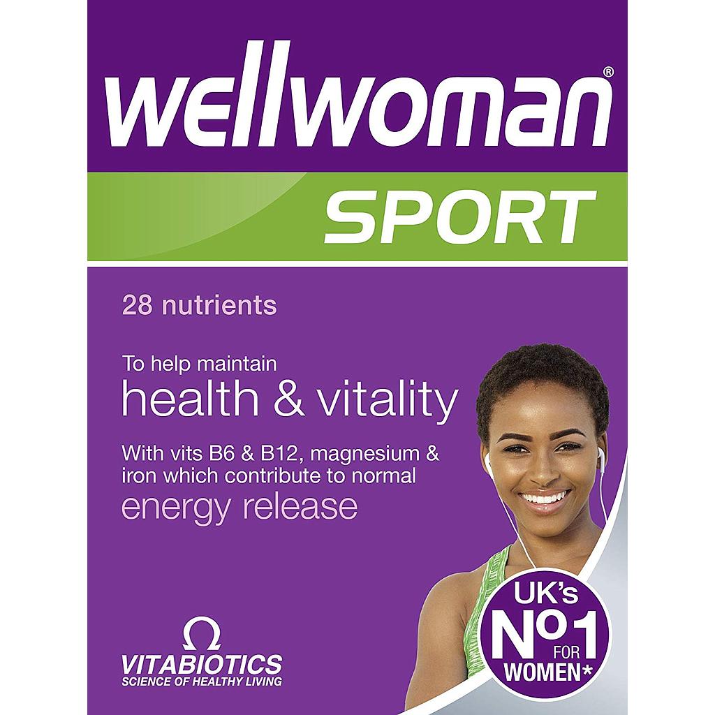 [5021265243389] Vitabiotics Wellwoman Sport-30Tablets