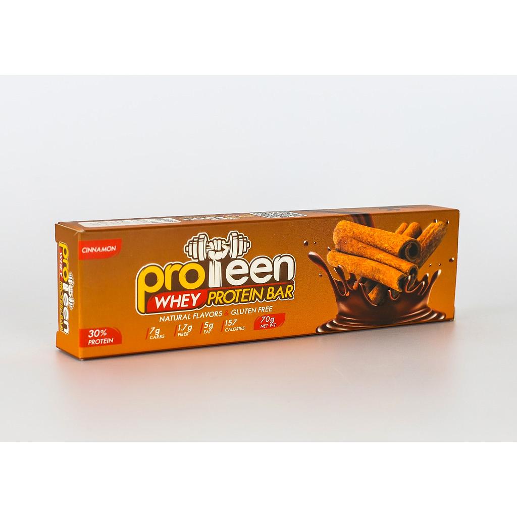 [6224009689040] Health Topia Proteen Whey Protein Bar-70g-Cinnamon