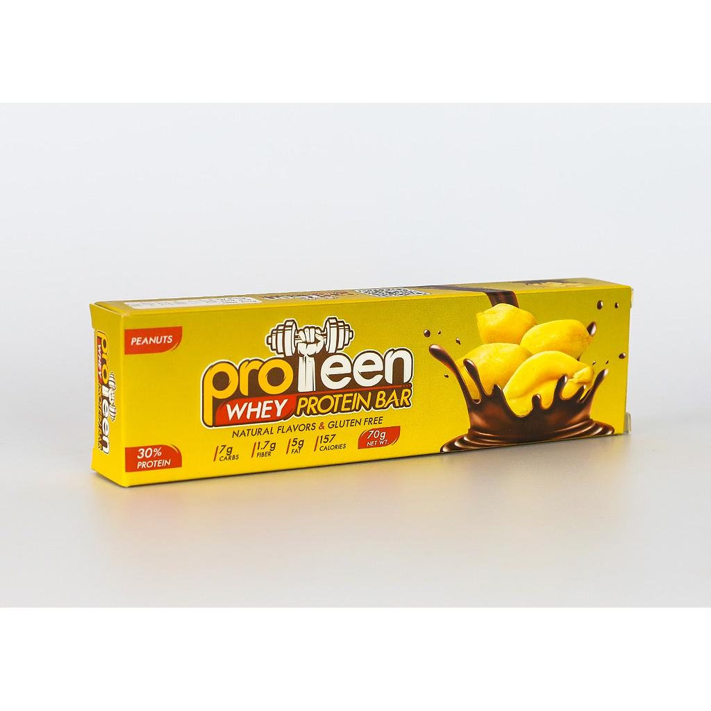 [6224009689026] Health Topia Proteen Whey Protein Bar-70g-Peanuts